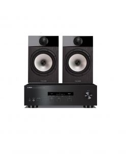 Стерео комплект - Hi-Fi ресивер Yamaha R-S202 + Полочные колонки Fyne Audio F301i