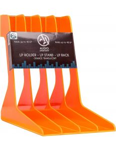 Audio Anatomy Lp Rack - Lp Staender - Orange Translucent