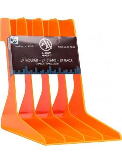 Підставка для вінілових платівок Audio Anatomy Lp Rack - Lp Staender - Orange Translucent