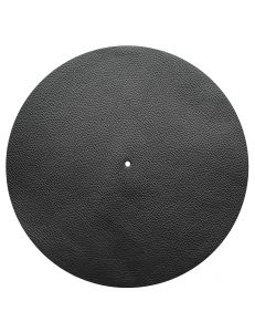 Audio Anatomy Slipmat Leather - Black - Diameter 295Mm - Thickness 1,5Mm Audio Anatomy Slipmat Leather - Black - Diameter 295Mm - Thickness 1,5Mm