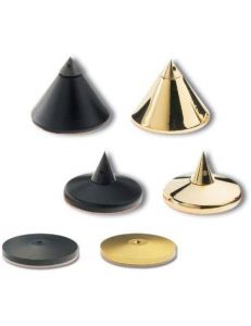 Inakustik Premium Pic Plate black VPE 100 Set 4