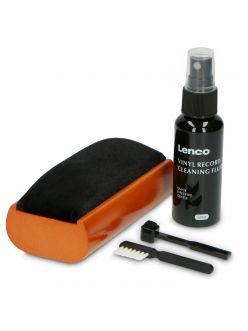 Щетка для виниловых пластинок Lenco TTA-5in1 Wooden Cleaning Brush With Velvet Padding