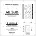 Активний сабвуфер Acoustic Energy AE SUB (AE 308)
