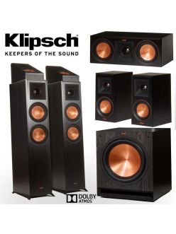 Комплект акустики Klipsch RP-6000F+RP-600C+RP-500M+RP-500SA+SPL-120