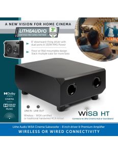 Lithe Audio WiSA Cinema Subwoofer SKU: 06540