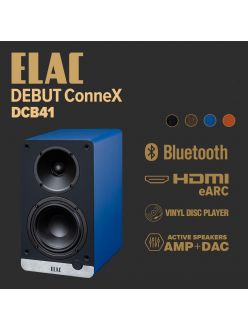 Активна бездротова акустика Elac DEBUT CONNEX DCB41 (DEBUT CONNEX DCB41 Blue)