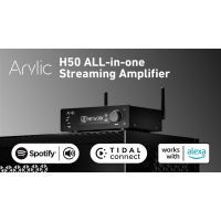Огляд бездротового стереопідсилювача Arylic H50