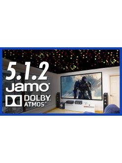 Комплект Домашнього кінотеатру 5.1.2 Dolby Atmos Jamo Home Theater 7