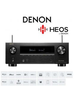 Denon AVR-X2800H 7.2-канальный 8K AV-ресивер Dolby Atmos | eARC | Проверено Roon | Умный голосовой помощник