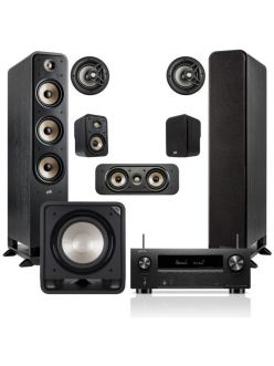 Комплект Домашнього кінотеатру 5.1.2 Dolby Atmos Denon + Polk Audio