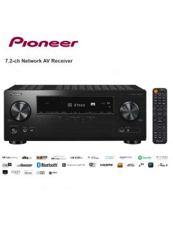 Pioneer VSX-935 7.2-канальний AV-ресивер для домашнього кінотеатру | Airplay 2 | Розумне голосове керування | Bluetooth | Потокове передавання музики в Інтернеті | Перевірено Roon