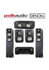 Polk Audio Signature S50e+S30e+S10e+Denon AVR-S 760H