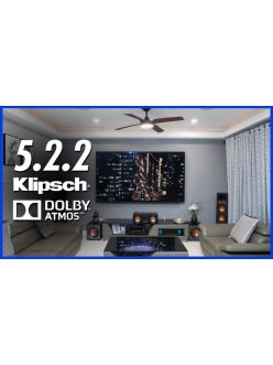 Комплект Домашнього кінотеатру 5.2.2 Klipsch Atmos Home Cinema