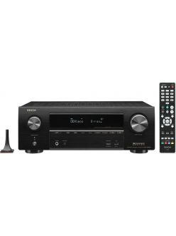 Denon AVR-X1600H 7.2-канальний 8K UHD AV-ресивер для домашнього кінотеатру | Atmos | eARC | HDR