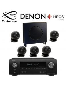 Cabasse Eole 4 5.1 System WS+Denon AVR-X1800H