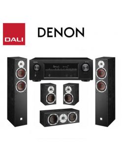 Комплект ДК DALI Spektor 6+Spektor VOKAL+Spektor 2+Denon AVR-X550BT