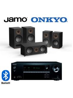 Комплект Домшнего кинотеатра Onkyo TX-SR494 DAB + Jamo S 803 HCS SET