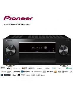 Pioneer VSX-LX505 Ресивер для домашнього кінотеатру 9.2-канальний 8K | IMAX® Enhanced | Airplay 2 | Розумне голосове керування | Bluetooth | Потокове передавання музики в Інтернеті | Перевірено Roon