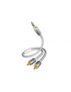 Inakustik Premium 3,5mm Mini Jack > 2 x RCA 3,0m