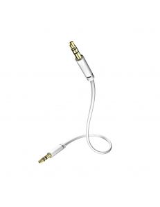 Inakustik Star 3,5mm Mini Jack > 3,5mm Mini Jack white 0,5m