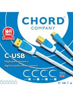 Цифровий USB-аудіокабель C-USB CHORD C-USB A-B 0.75m
