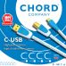 Цифровий USB-аудіокабель C-USB CHORD C-USB A-B 0.75m