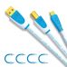 Цифровий USB-аудіокабель C-USB CHORD C-USB A-B 0.75m
