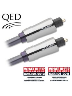 Міжблочний кабель QED Performance Optical Audio Graphite