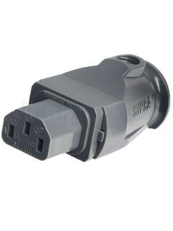 Конектор силовий SUPRA Cables MAINS PLUG SWF-10S FEMALE