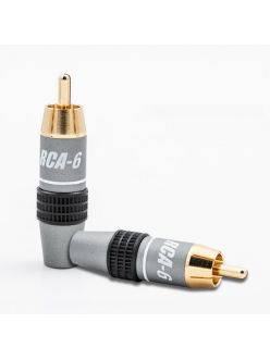 Конектор SUPRA Cables RCA-6 PLUG WHITE BULK