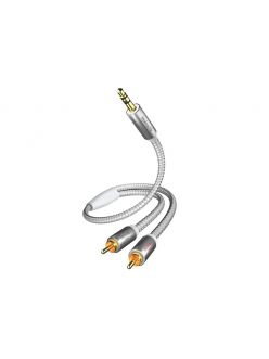 Міжблоковий кабель Inakustik Premium 3,5 мм Mini Jack > 2 x RCA 3,0 м