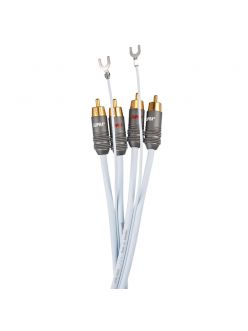 Міжблочний фоно кабель SUPRA Cables PHONO 2RCA-SC BLUE 1M