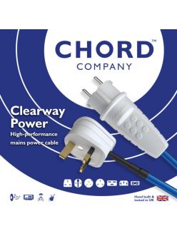 Силовий кабель CHORD Clearway Power Chord EU 2m