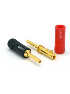 Конектор QED Screwloc ABS 4mm Banana QE1870