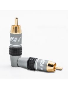 SUPRA RCA-6 PLUG WHITE BULK