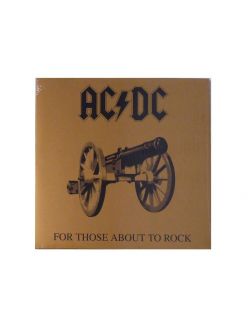 Виниловая пластинка LP AC/DC FOR THOSE ABOUT TO ROCK WE SALUTE YOU