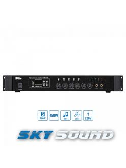 Трансляционный усилитель SKY SOUND MP-150 (5-ZONE)
