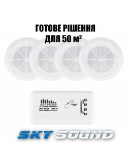 Трансляційний комплект SKY SOUND BT-2504 (до 50 кв.м.)