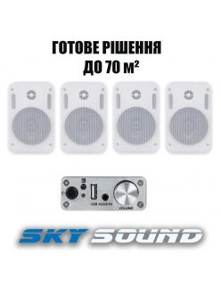 Трансляційний комплект SKY SOUND WIFI BOX-2404 (до 70 кв.м)