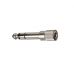Коннектор SKY SOUND SJ-011 (6.3 мм Jack F  - 3.5 мм Jack M) SILVER