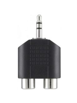 Коннектор SKY SOUND RCS-002 (3.5мм Jack F - 2RCA M)