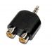 Коннектор SKY SOUND RCS-002 (3.5мм Jack F - 2RCA M)