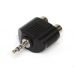 Коннектор SKY SOUND RCS-002 (3.5мм Jack F - 2RCA M)