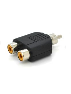 Конектор SKY SOUND RCS-012 (1RCA F - 2RCA M)