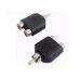 Конектор SKY SOUND RCS-012 (1RCA F - 2RCA M)