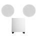 SKY SOUND SUBT-10W/FLC-6 (2*40Вт) WHITE Акустичний комплект (до 70 кв.м)