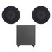 SKY SOUND SUBT-10B/FLC-6 (2*40Вт) BLACK Акустичний комплект (до 70 кв.м)