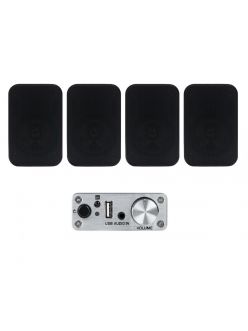 SKY SOUND WIFI BOX-2404 BLACK Акустический комплект (до 70 кв.м.)