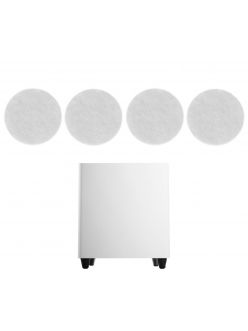 SKY SOUND SUBT-10W/FLC-5 (2*40Вт) WHITE Акустический комплект (до 100 кв.м)
