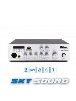 Трансляційний підсилювач SKY SOUND HY-601MB+BT (2-ZONE/2*60W)